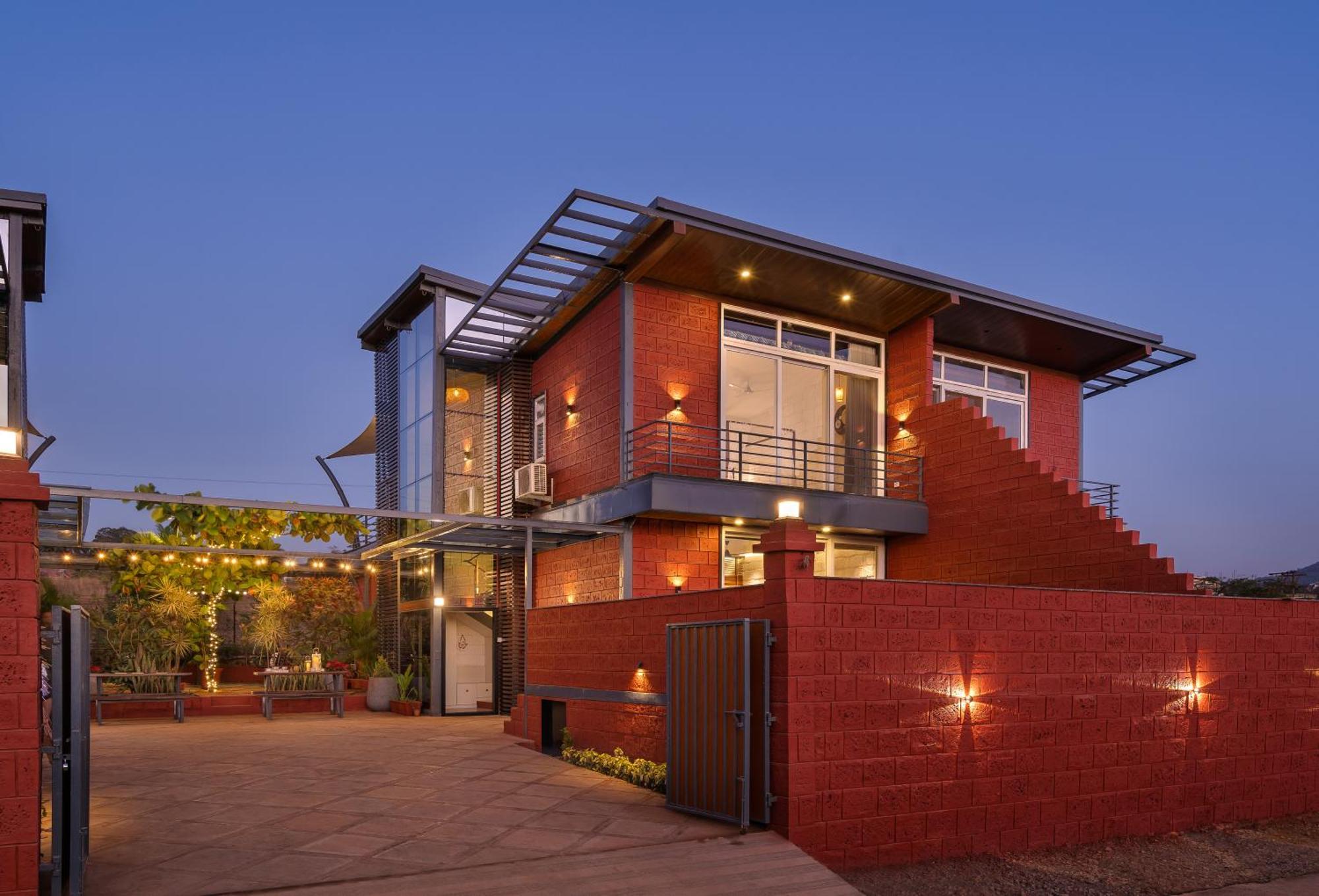 Saffronstays Calvin - 3 Bedroom Pool Villa In לונבלה מראה חיצוני תמונה